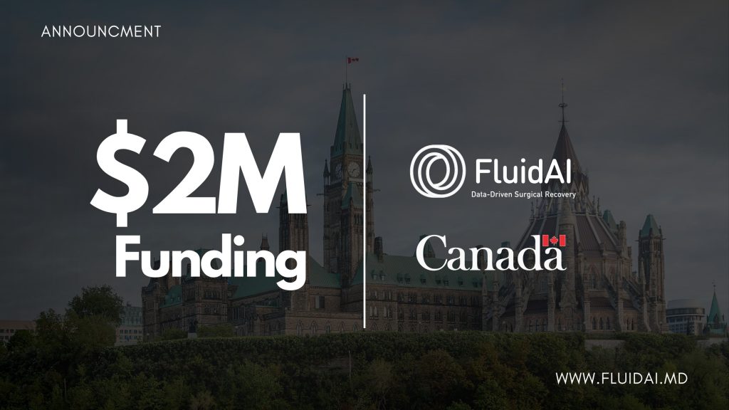Fluid AI Medical FluidAI Secures a 2 million Government of Cana