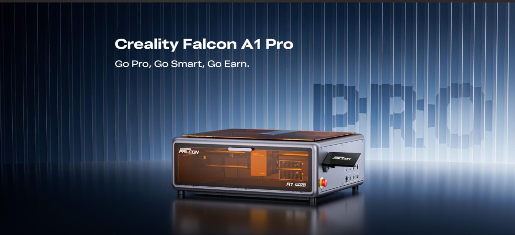 Creality Falcon A1 Pro: A Smarter, Faster 20W Laser Engraver Built to Go Pro 8 Go Pro Go Smart Go Earn