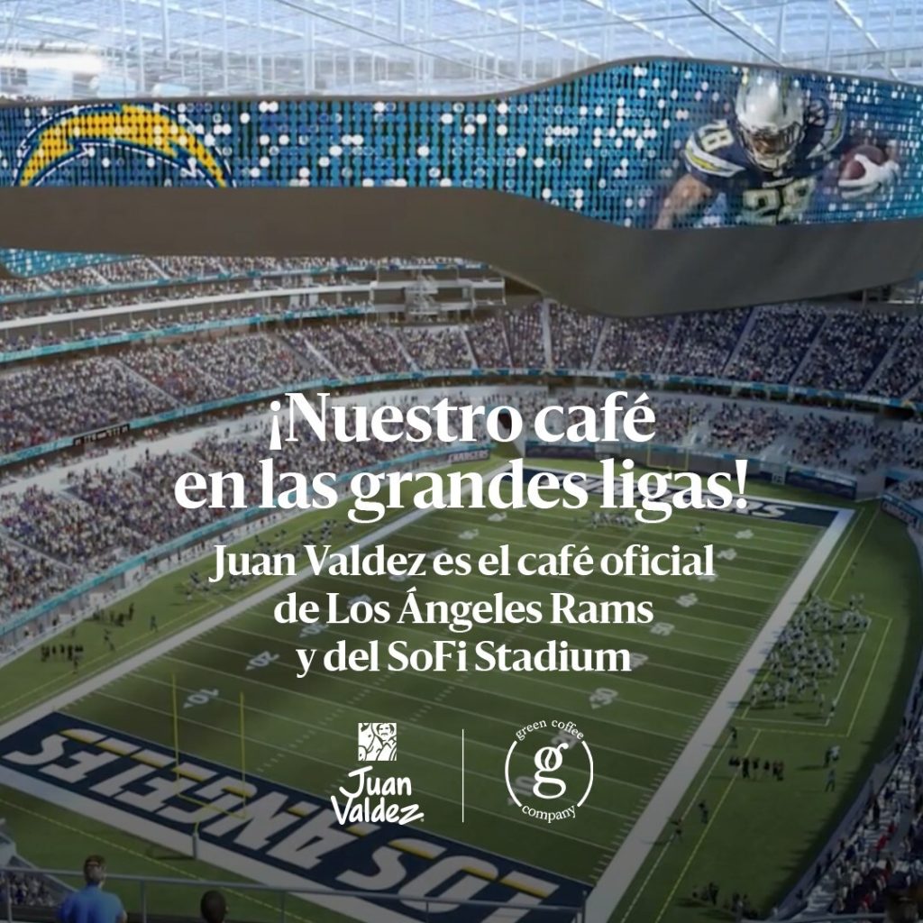 Green Coffee Company and Los Angeles Rams Announce New Multi-Year Partnership to Make Juan Valdez® the Official Coffee of the Rams 15 Juan Valdez official coffee of LA Rams