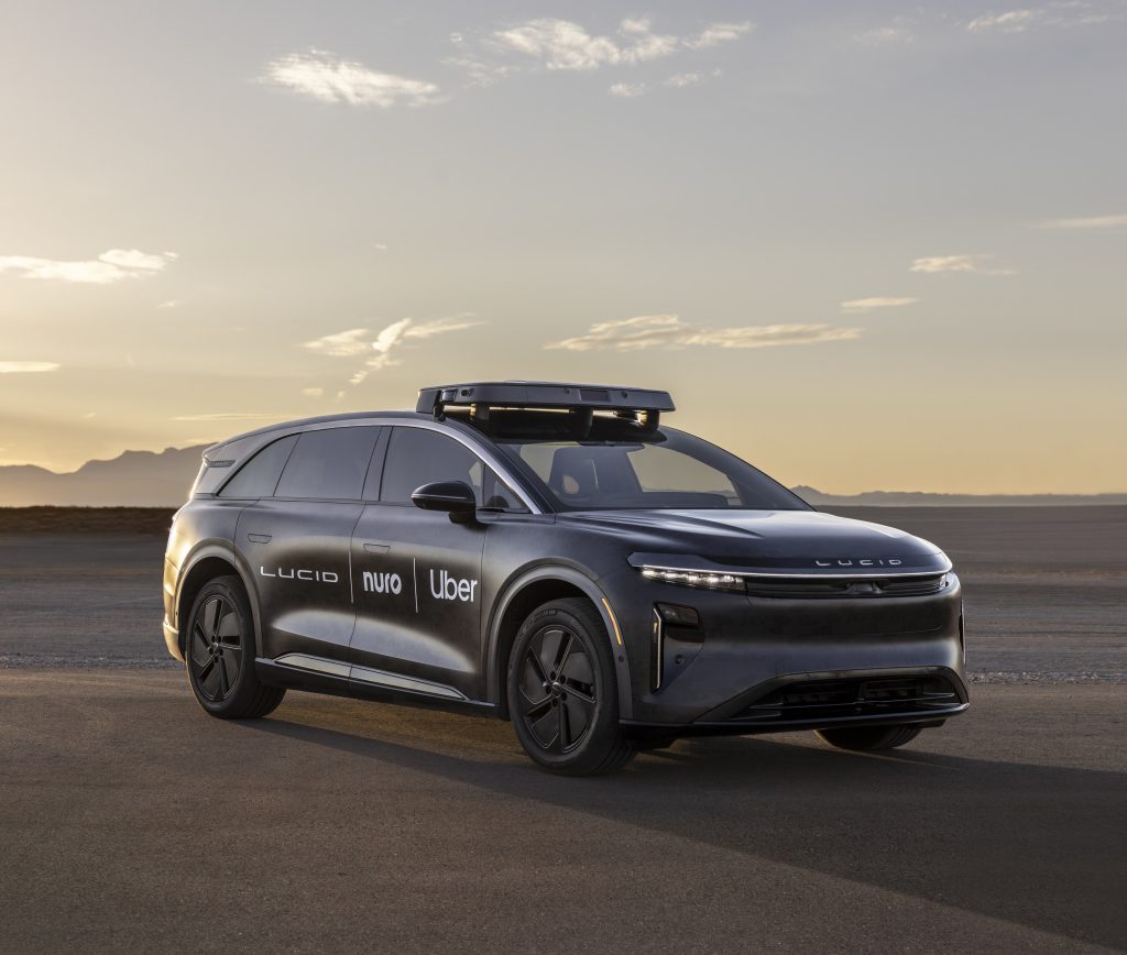 Lucid, Nuro et Uber s'associent pour mettre en place un programme de robotaxis autonomes de nouvelle génération 11 Lucid Group Uber Nuro Robotaxi