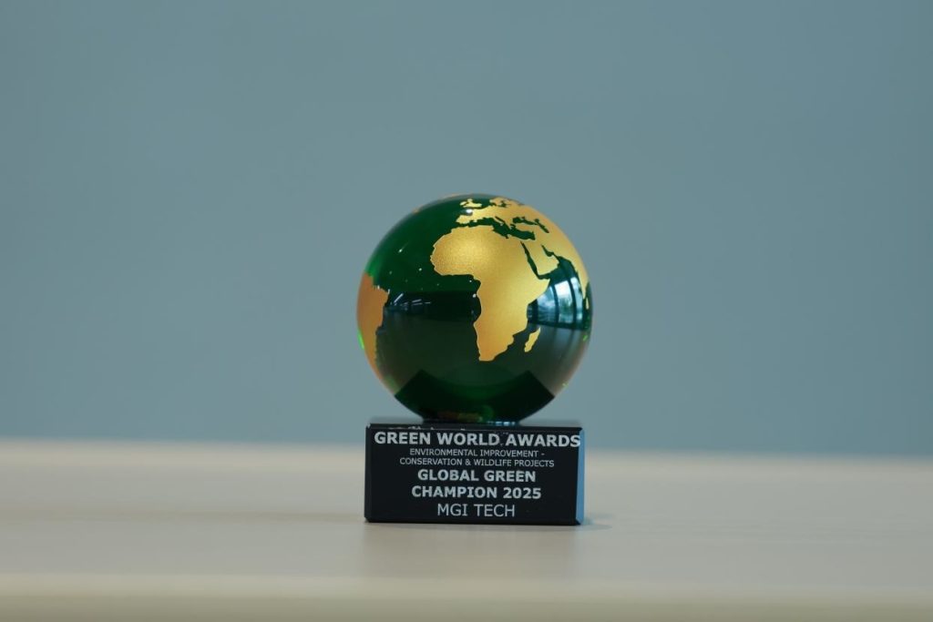 MGI Tech Won Green World Champion Environmental Improvement Conservation