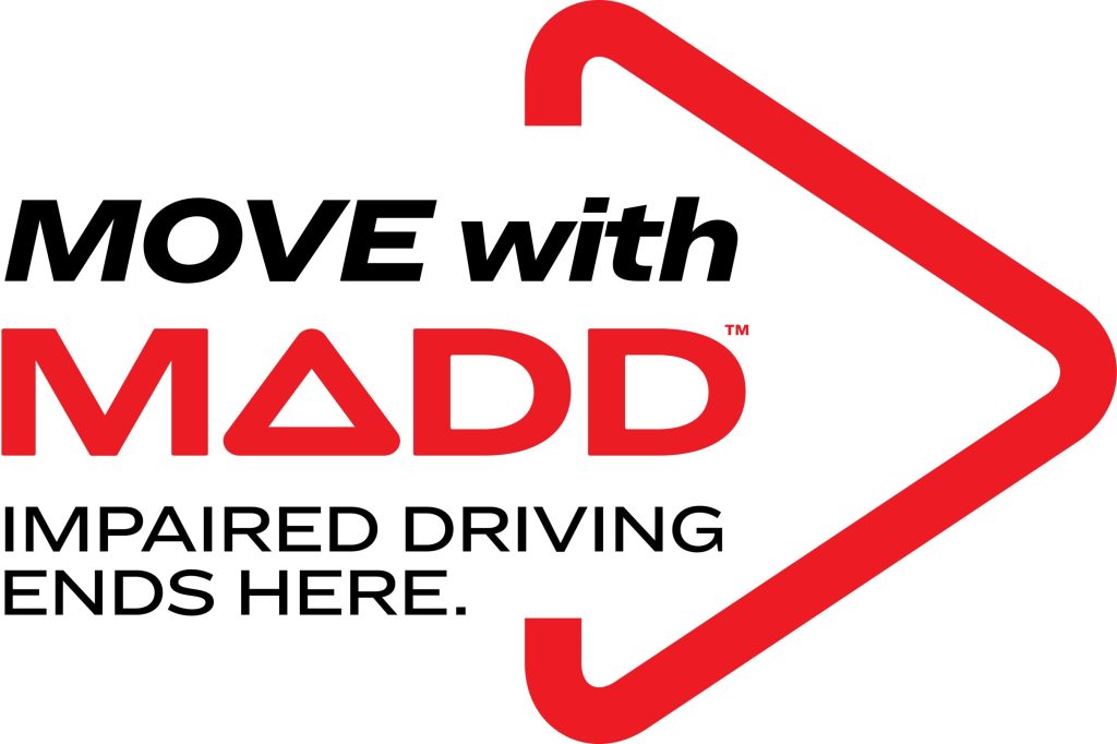Mothers Against Drunk Driving Debuts New Identity for its Annual Fundraiser Event: Move With MADD 5 MWM Red Blk Logo