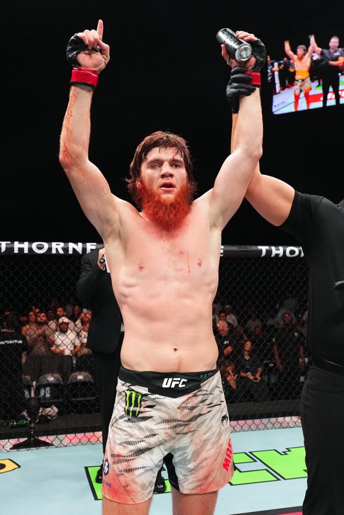 Monster Energy's Shara "Bullet" Magomedov Defeats Marc-André Barriault at UFC Fight Night in Abu Dhabi 1 Monster Energy Magomedov v Barriault