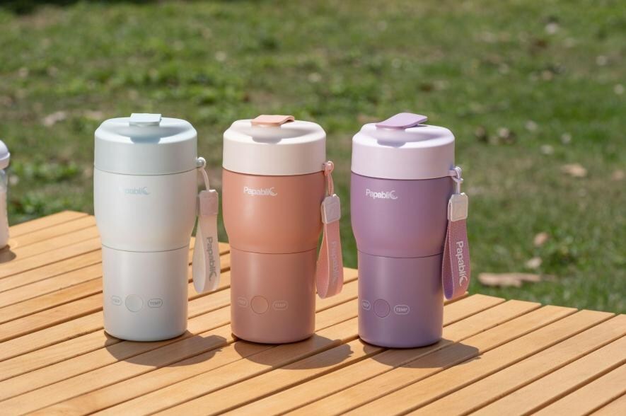 Papablic Launches World's First Portable Bottle Warmer with Built-in Sterilization 11 Papablic Portable Bottle Warmer Travel On Go