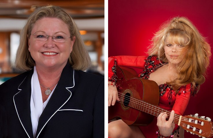Beloved "Love Boat" Cruise Director Cynthia Lauren Tewes and Guest Star Charo Join 2025 Theme Cruise Aboard Regal Princess 11 Princess Cruises Cindy Tewes and Charo