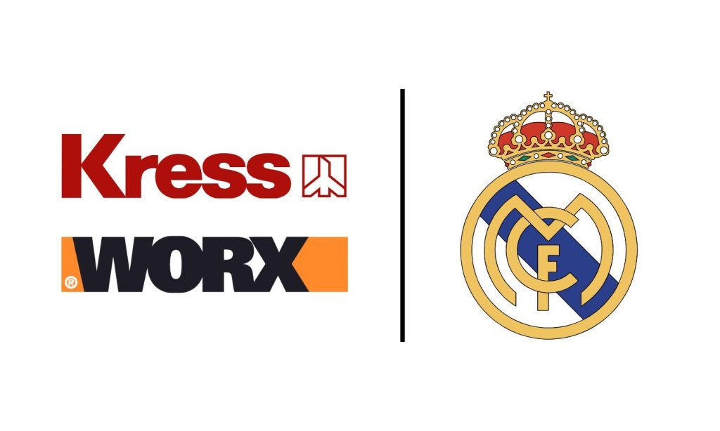Real Madrid partners with Kress and Worx on goal for sustainability 13 RMCF x Kress x Worx Logo