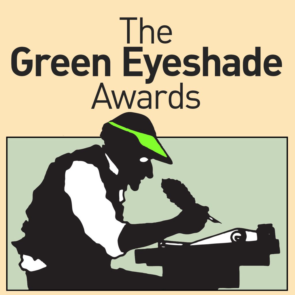SPJ Florida Pro Chapter The Green Eyeshade Awards for Journalism logo