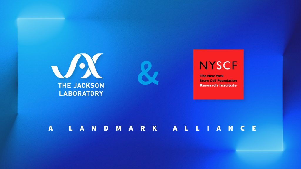 The Jackson Laboratory and The New York Stem Cell Foundation announce a landmark alliance