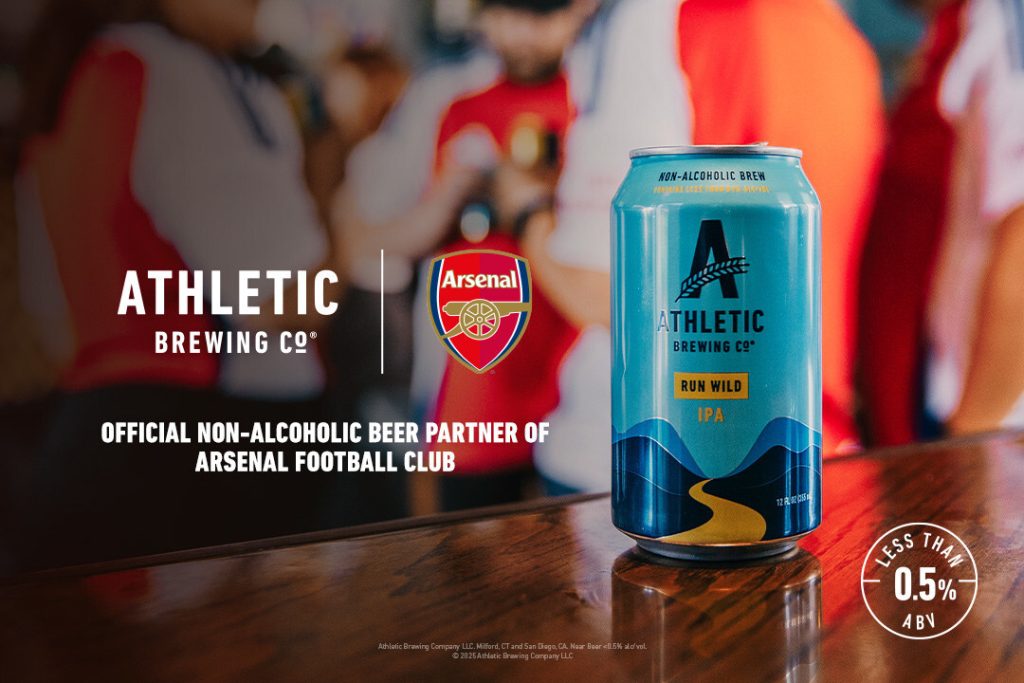 Athletic Brewing Company and Arsenal Announce Multi-Year Partnership Extension 11 USA ArsenalAnnouncement MD Press