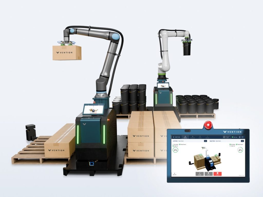 Vention Launches Next-Generation Modular Palletizer to Power its End-of-Line Automation Solutions 11 Vention Inc Vention Launches Next Generation Modular Palletizer