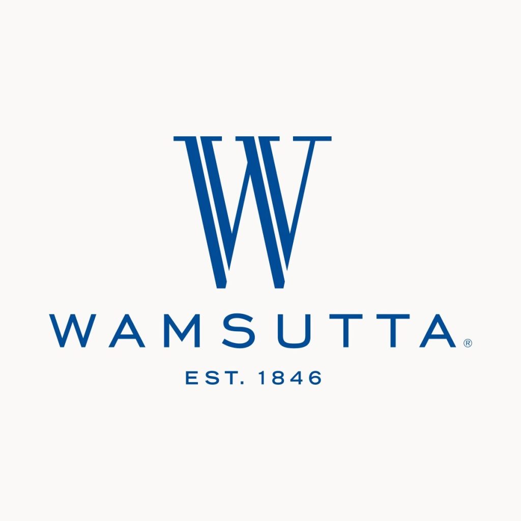 Wamsutta Square Blue Logo