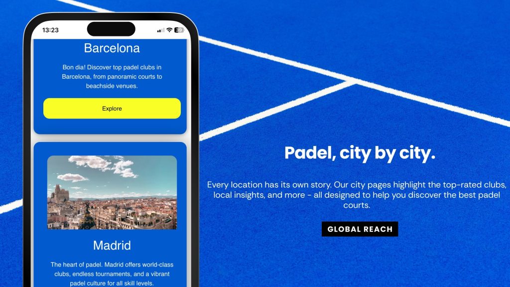 World Padel Network™ Launches: Find and Rate Padel Clubs Worldwide 1 World Padel Network Infographic