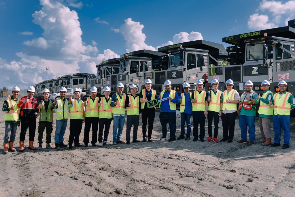 Zoomlion acelera su expansión mundial con entregas intensivas de varias líneas 5 Zoomlion expands global footprint with mining equipment delivery to Indonesia