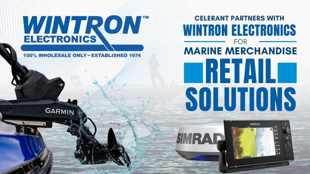 celerant partners with wintron electronics for marine merchandise retail solutions