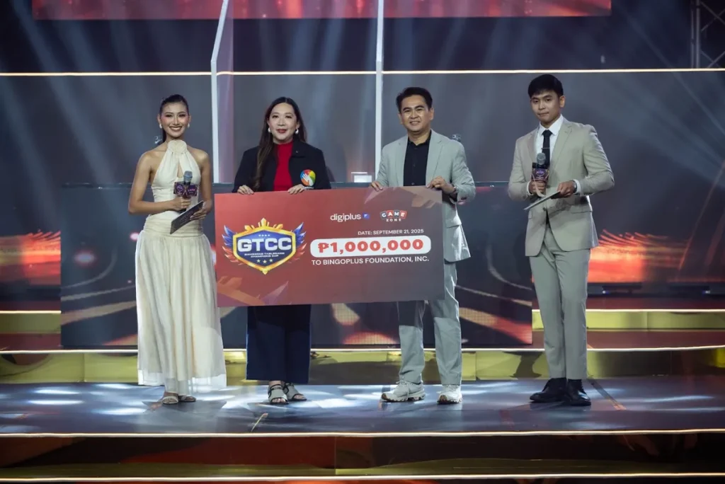 GameZone donates 1 Million Pesos to the Kalusugan Plus initiative