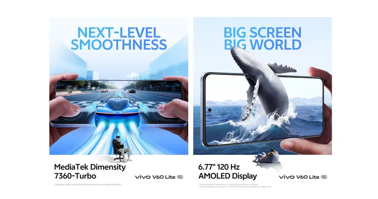 vivo v60 lite smoothness