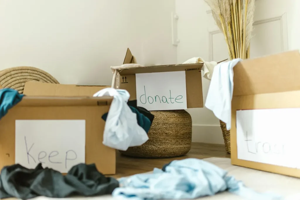 Declutter Before Moving