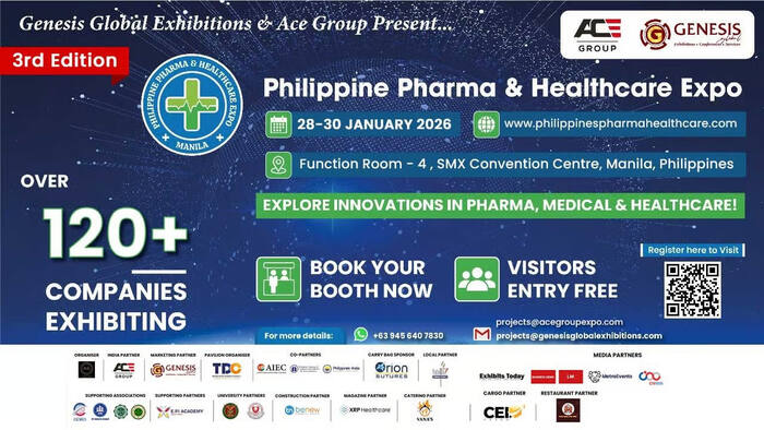 3rd edition - Philippine Pharma & Healthcare Expo 2026: An International Exhibition on Pharma, Medical and Healthcare Sector 1 3rd edition - Philippine Pharma & Healthcare Expo 2026: An International Exhibition on Pharma, Medical and Healthcare Sector