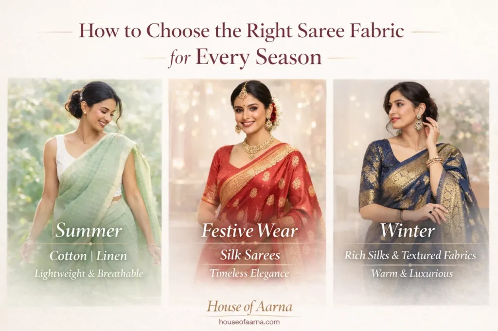 Saree Fabric for Every Season