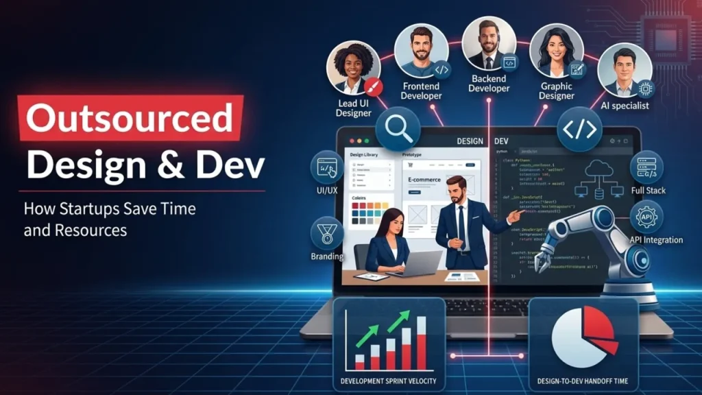 How Outsourced Design and Development Helps Startups Save Time and Resources 1 How Outsourced Design and Development Helps Startups Save Time and Resources