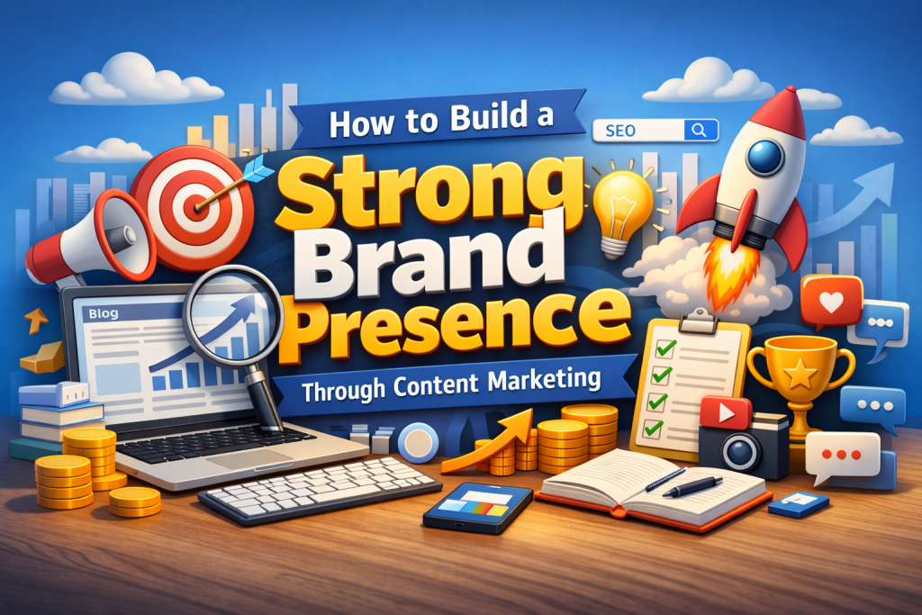 How to Build Brand Presence Through Content Marketing