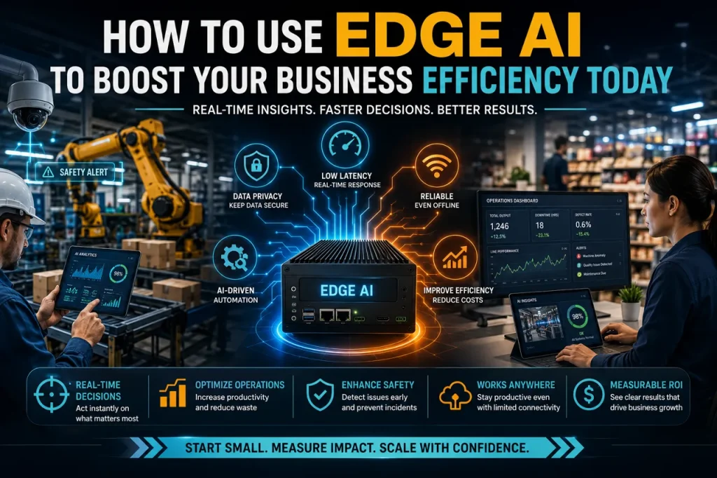 How to Use Edge AI to Boost Your Business Efficiency Today 1 How to Use Edge AI to Boost Your Business Efficiency Today