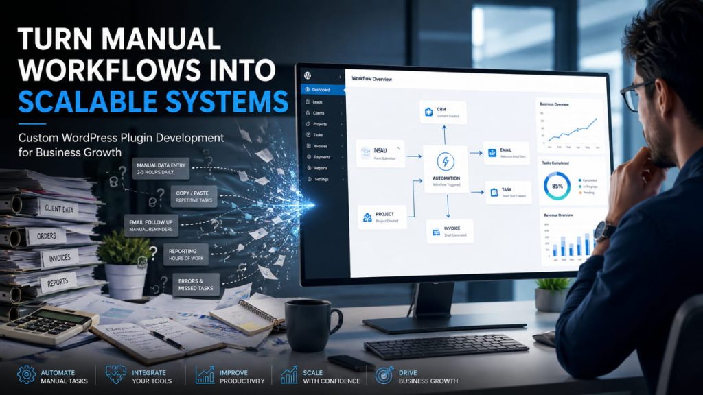 How a Professional Plugin Development Service Turns Your Workflow into a Scalable System 1 How a Professional Plugin Development Service Turns Your Workflow into a Scalable System