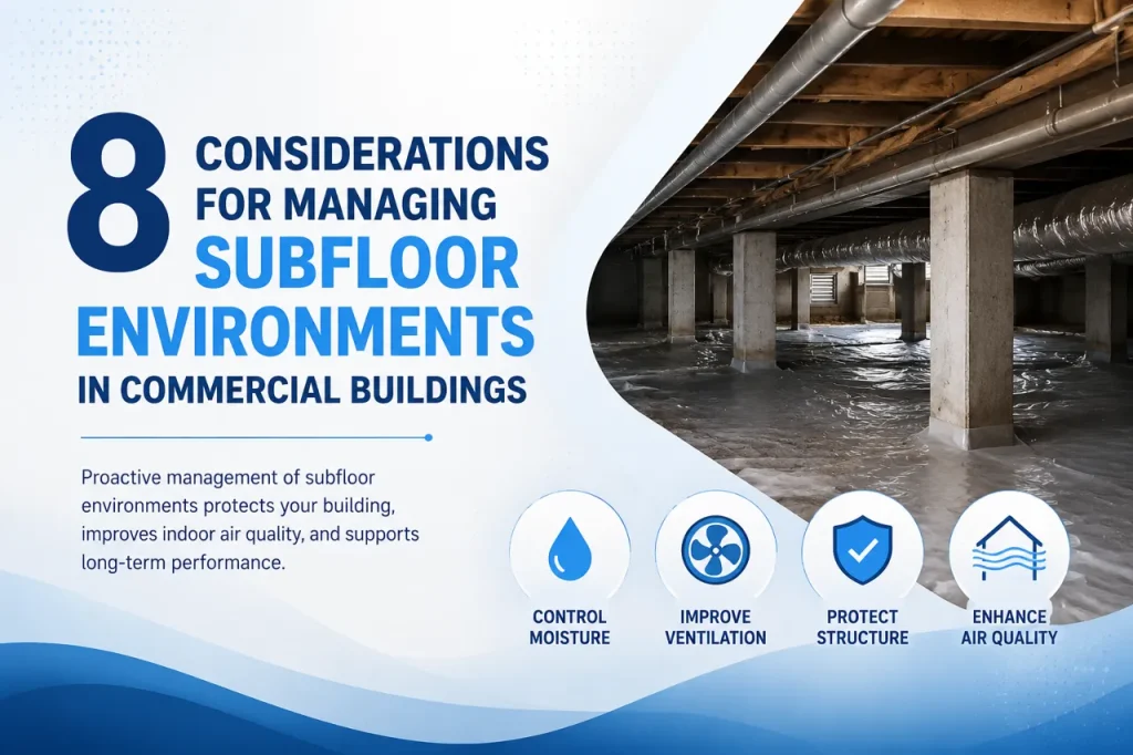 8 Considerations for Managing Subfloor Environments in Commercial Buildings 1 8 Considerations for Managing Subfloor Environments in Commercial Buildings